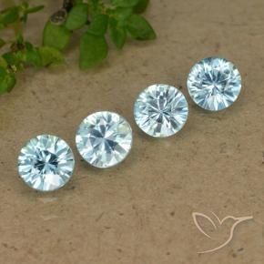 Shop natural 2.08ct Bleu bébé Zircon gems, Tour, from Cambodge at GemSelect. In stock, global shipping!