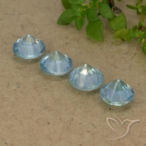 Shop natural 2.08ct Bleu bébé Zircon gems, Tour, from Cambodge at GemSelect. In stock, global shipping!