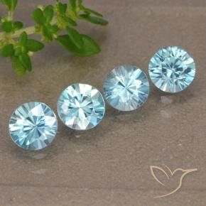 Shop natural 2.17ct Bleu bébé Zircon gems, Tour, from Cambodge at GemSelect. In stock, global shipping!