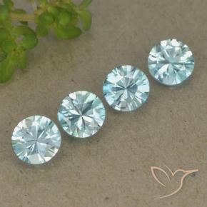 Shop natural 2.06ct Bleu bébé Zircon gems, Tour, from Cambodge at GemSelect. In stock, global shipping!