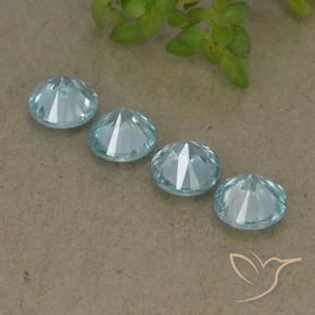 Shop natural 2.06ct Bleu bébé Zircon gems, Tour, from Cambodge at GemSelect. In stock, global shipping!