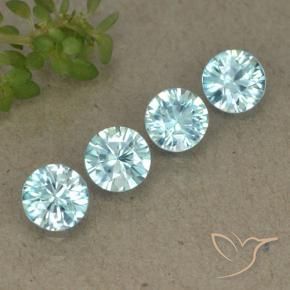 Shop natural 2.01ct Bleu maya léger Zircon gems, Tour, from Cambodge at GemSelect. In stock, global shipping!