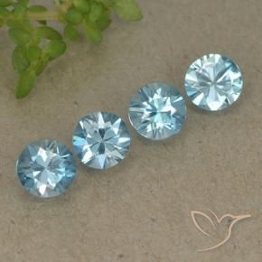 Shop natural 1.94ct Bleu bébé intense Zircon gems, Tour, from Cambodge at GemSelect. In stock, global shipping!