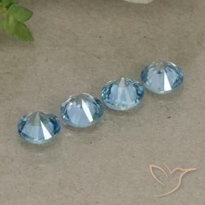 Shop natural 2.08ct Bleu bébé Zircon gems, Tour, from Cambodge at GemSelect. In stock, global shipping!