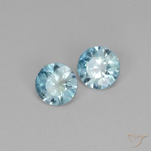 Shop natural 1.00ct Bleu clair Zircon gems, Tour, from Cambodge at GemSelect. In stock, global shipping!