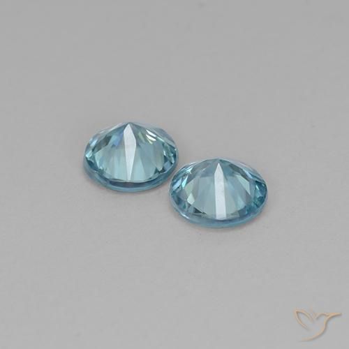 Shop natural 1.00ct Bleu clair Zircon gems, Tour, from Cambodge at GemSelect. In stock, global shipping!