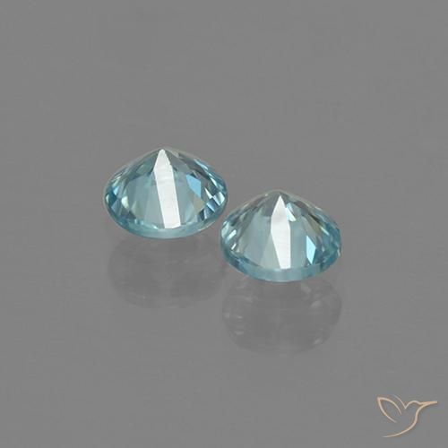 Shop natural 0.99ct Bleu clair Zircon gems, Tour, from Cambodge at GemSelect. In stock, global shipping!