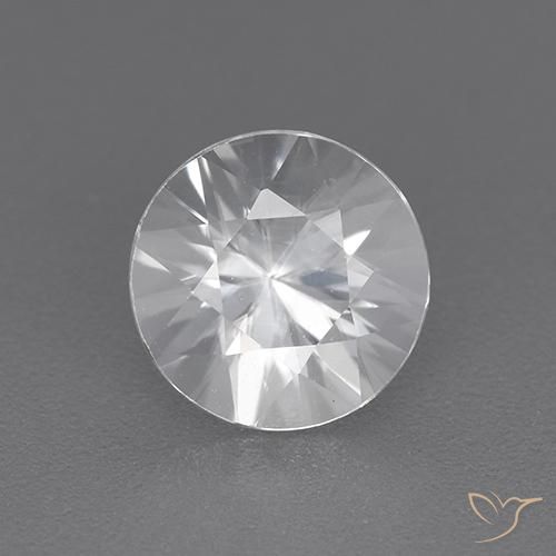 1.92ct Naturel Blanc Zircon, Tour, VVS
