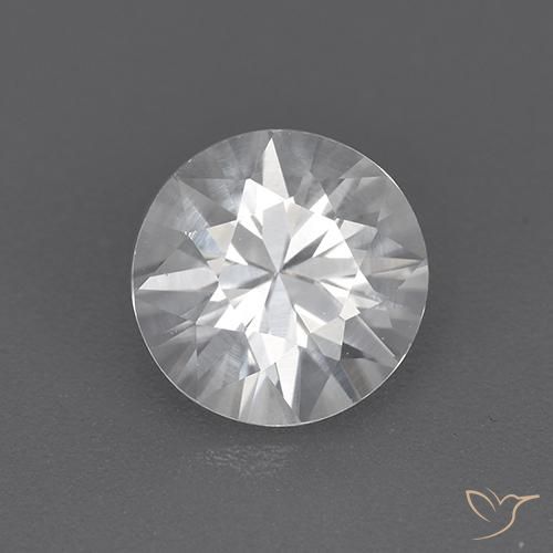 1.73ct Naturel Blanc Zircon, Tour, VVS