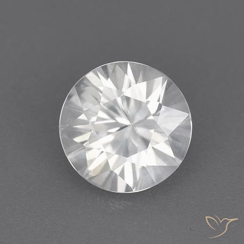 1.76ct Naturel Blanc Zircon, Tour, VVS