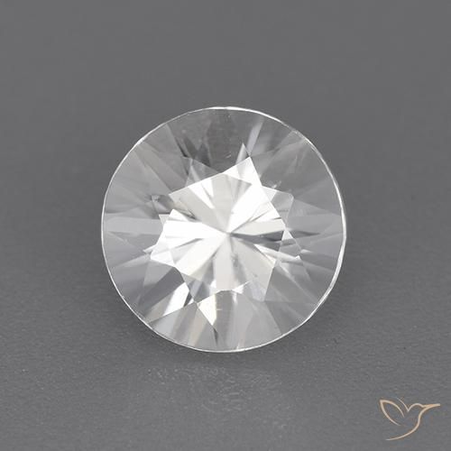 1.99ct Naturel Blanc Zircon, Tour, VVS