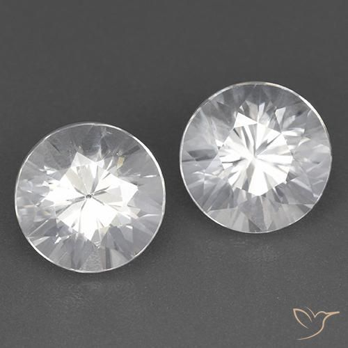 4.08ctw Naturel Blanc Zircon, Tour, VVS