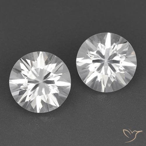 3.38ctw Naturel Blanc Zircon, Tour, VVS