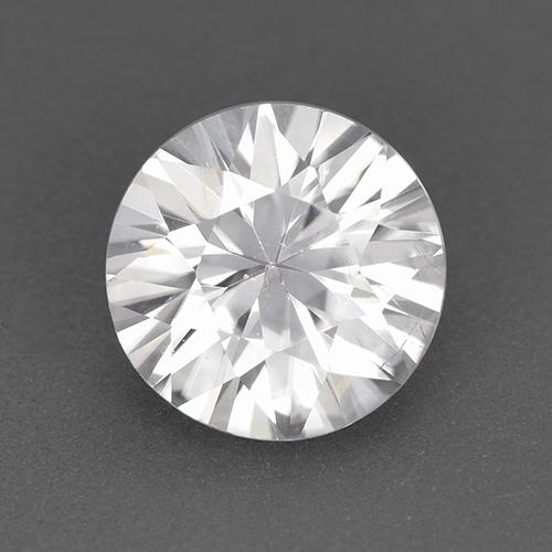 Zircon Blanc naturelle Coupe roude, 1.80 ct, VVS