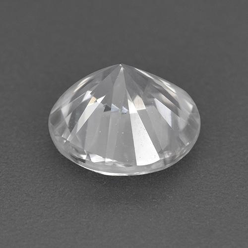 Zircon Blanc naturelle Coupe roude, 1.80 ct, VVS