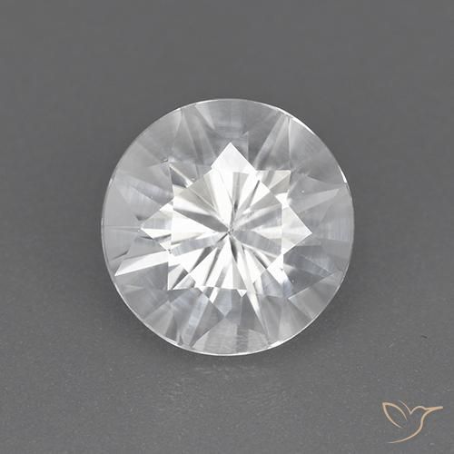 1.85ct Naturel Blanc Zircon, Tour, VVS