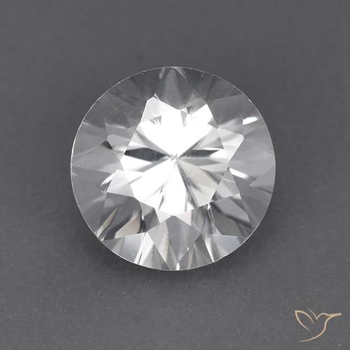 1.92ct Naturel Blanc Zircon, Tour, VVS