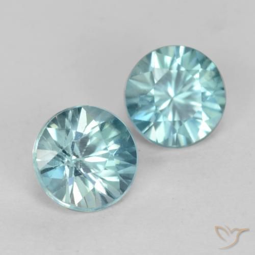 Shop natural 1.01ct Bleu verdâtre moyen Zircon gems, Tour, from Cambodge at GemSelect. In stock, global shipping!