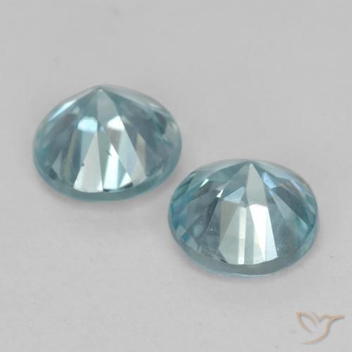 Shop natural 1.11ct Bleu aquatique léger Zircon gems, Tour, from Cambodge at GemSelect. In stock, global shipping!