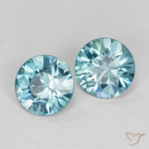 Shop natural 0.95ct Bleu clair Zircon gems, Tour, from Cambodge at GemSelect. In stock, global shipping!