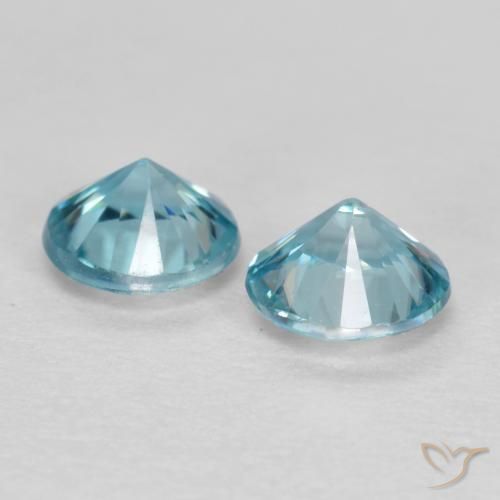 Shop natural 0.95ct Bleu clair Zircon gems, Tour, from Cambodge at GemSelect. In stock, global shipping!