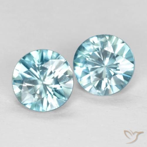Shop natural 1.05ct Bleu clair Zircon gems, Tour, from Cambodge at GemSelect. In stock, global shipping!