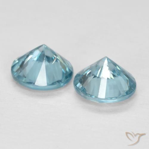 Shop natural 1.05ct Bleu clair Zircon gems, Tour, from Cambodge at GemSelect. In stock, global shipping!