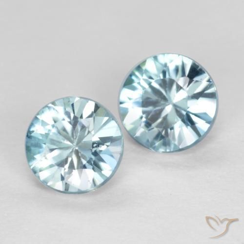 Shop natural 1.01ct Bleu clair Zircon gems, Tour, from Cambodge at GemSelect. In stock, global shipping!