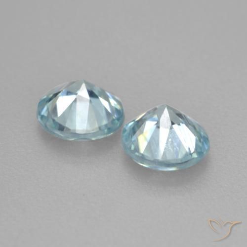 Shop natural 1.00ct Bleu clair Zircon gems, Tour, from Cambodge at GemSelect. In stock, global shipping!