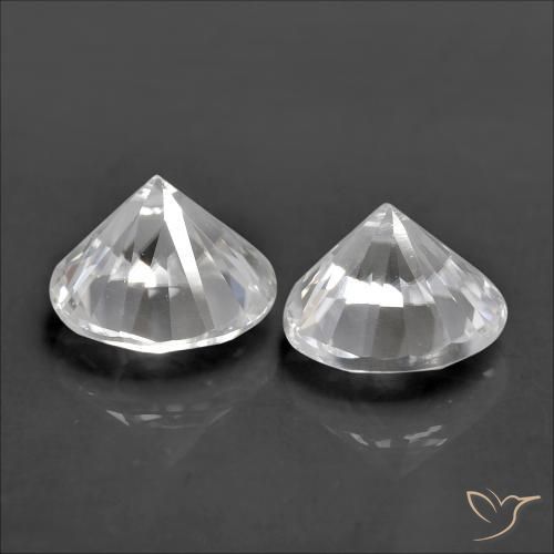 Shop natural 2.44ct Blanc Zircon gems, Tour, from Cambodge at GemSelect. In stock, global shipping!