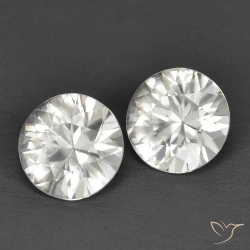 Shop natural 2.23ct Blanc Zircon gems, Tour, from Cambodge at GemSelect. In stock, global shipping!