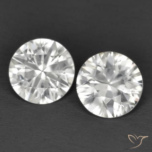 Shop natural 2.06ct Blanc Zircon gems, Tour, from Cambodge at GemSelect. In stock, global shipping!