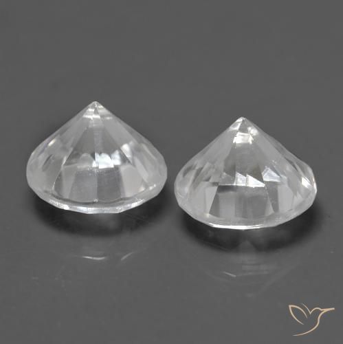 Shop natural 1.58ct Blanc Zircon gems, Tour, from Cambodge at GemSelect. In stock, global shipping!