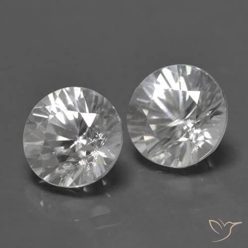 Shop natural 1.50ct Blanc Zircon gems, Tour, from Cambodge at GemSelect. In stock, global shipping!