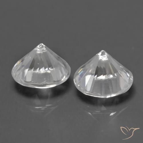 Shop natural 1.50ct Blanc Zircon gems, Tour, from Cambodge at GemSelect. In stock, global shipping!