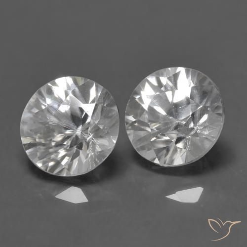 Shop natural 1.46ct Blanc Zircon gems, Tour, from Cambodge at GemSelect. In stock, global shipping!