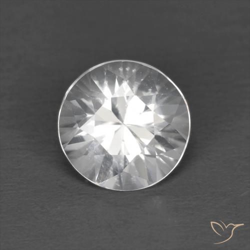 1.24ct Naturel Blanc Zircon, Tour, VS