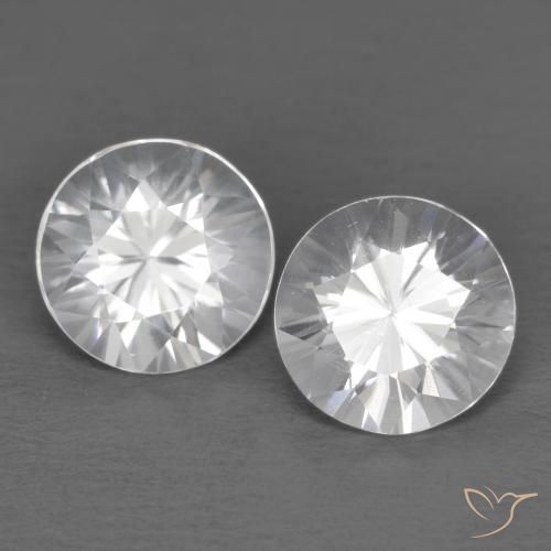 2.49ctw Naturel Blanc Zircon, Tour, VVS
