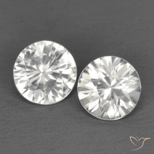 Shop natural 1.29ct Blanc Zircon gems, Tour, from Cambodge at GemSelect. In stock, global shipping!