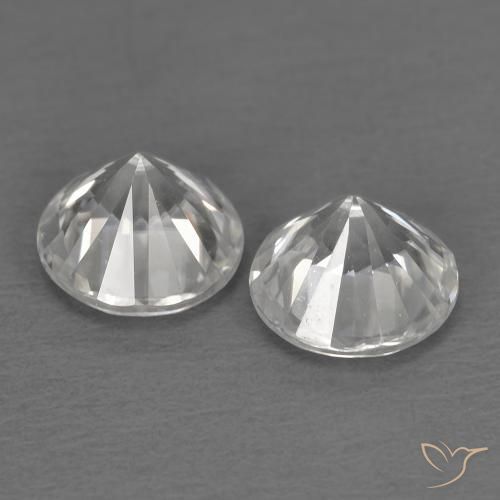 Shop natural 1.45ct Blanc Zircon gems, Tour, from Cambodge at GemSelect. In stock, global shipping!