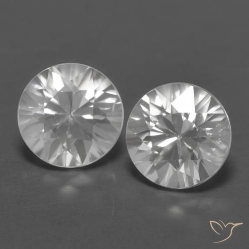 2.49ctw Naturel Blanc Zircon, Tour, VVS-VS