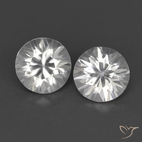 2.46ctw Naturel Blanc Zircon, Tour, VVS