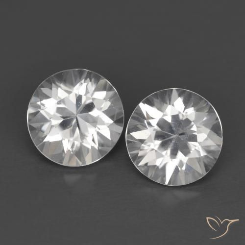 2.46ctw Naturel Blanc Zircon, Tour, VVS