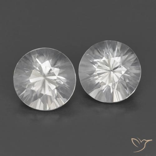 1.43ctw Naturel Blanc Zircon, Tour, VVS-VS