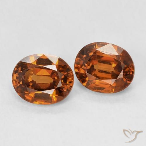 Shop natural 2.06ct Ambre orange Zircon gems, ovale, from Colombie at GemSelect. In stock, global shipping!