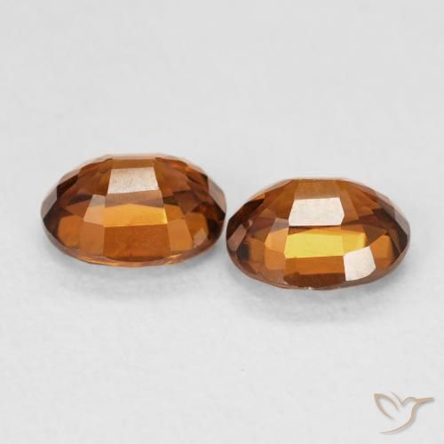 Shop natural 2.06ct Ambre orange Zircon gems, ovale, from Colombie at GemSelect. In stock, global shipping!