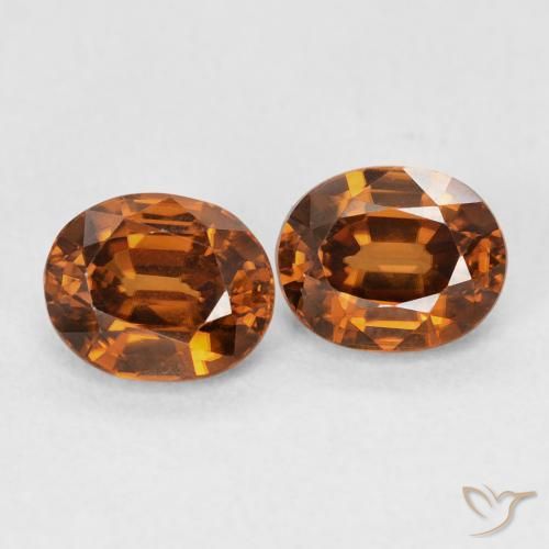 Shop natural 2.14ct Medium Dark-Orange Zircon gems, ovale, from Colombie at GemSelect. In stock, global shipping!