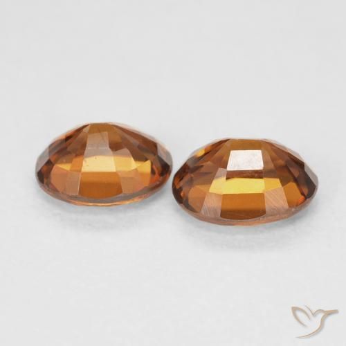 Shop natural 1.96ct Orange foncé Zircon gems, ovale, from Colombie at GemSelect. In stock, global shipping!