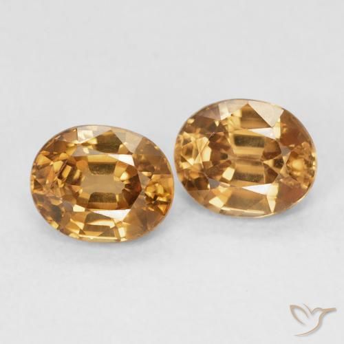 Shop natural 1.99ct Orange foncé Zircon gems, ovale, from Colombie at GemSelect. In stock, global shipping!