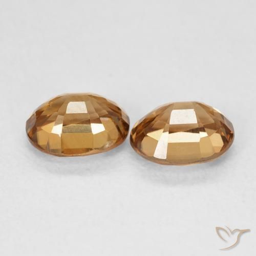 Shop natural 1.99ct Orange foncé Zircon gems, ovale, from Colombie at GemSelect. In stock, global shipping!